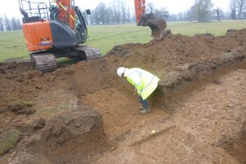 Image from Data from an Archaeological Evaluation at Ashe Park House, Ashe Park, Ivy Lodge Road, Campsea Ashe, Suffolk, March 2022