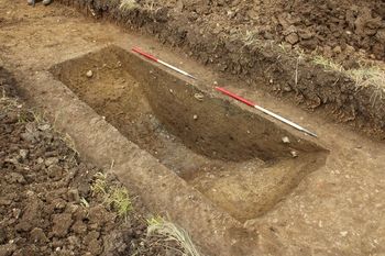 Image from Digital Data from an Archaeological Evaluation on the Benhall to Framlingham Pipeline Route, Suffolk, May 2023