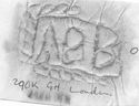 Thumbnail of Rubbing of ABBIA die 1 from New Fresh Wharf, London 290K