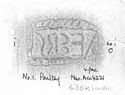 Thumbnail of Rubbing of AEBRIS die 1 from London, No 1 Poultry 438K