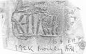 Thumbnail of Rubbing of ARIINT die 1 from Brockley Hill 192K