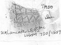 Thumbnail of Rubbing of  AVSTINVS die 11 from Lancaster 31K