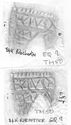Thumbnail of Rubbing of  AVSTINVS die 11 from Ribchester 34K