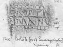 Thumbnail of Rubbing of  AVSTINVS die 1 from Carlisle 12K r.facing