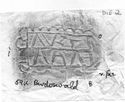 Thumbnail of Rubbing of  AVSTINVS die 2 from Birdoswald 59K
