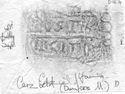 Thumbnail of Rubbing of  AVSTINVS die 4 from Carzfield Dumfries Museum