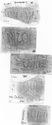 Thumbnail of Group of rubbings of BISO die 1