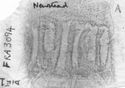 Thumbnail of Rubbing of BISO die 1 from Newstead FRA 3094