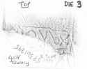 Thumbnail of Rubbing of BONOX(u)S die 3 from Griff Quarry Nuneaton