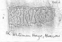 Thumbnail of Rubbing of BRVSCIVS die 2 from Whitemoor Haye 1K
