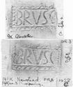 Thumbnail of Group of rubbings of BRVSCIVS die 3