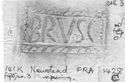 Thumbnail of Rubbing of BRVSCIVS die 3 from Newstead 141K