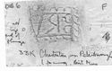 Thumbnail of Rubbing of BRVSCIVS die 6 from Chesterton 33K