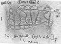 Thumbnail of Rubbing of BRVSCIVS die 6 from Hartshill 1K
