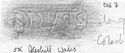 Thumbnail of Rubbing of BRVSCIVS die 7 from Coleshill 5K