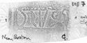 Thumbnail of Rubbing of BRVSCIVS die 7 from Frampton, near Boston