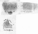 Thumbnail of Group of rubbings of BVTRIO die 1