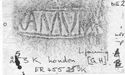 Thumbnail of Rubbing of CAMVLACVS 1 die 2 from London, Guildhall Museum 253K
