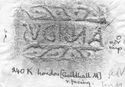 Thumbnail of Rubbing of CANDIDVS 1 die 1 from London, Guildhall Museum 240K