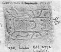 Thumbnail of Rubbing of CANDIDVS 1 die 1A from London, British Museum 125K