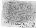 Thumbnail of Rubbing of CANDIDVS 2 die 2 from Well Yorkshire Museum