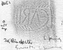 Thumbnail of Rubbing of CARITA die 1 from Binchester 3K