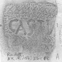 Thumbnail of Rubbing of CASTVS die 1 from Radlett 2K