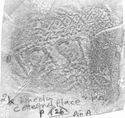 Thumbnail of Rubbing of CASTVS die 1 from Lincoln, Cottesford Place 2K