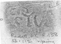 Thumbnail of Rubbing of CASTVS die 2 from Radlett 6K