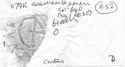 Thumbnail of Rubbing of CASTVS die 4 from London, Gresham Street 679K
