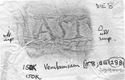 Thumbnail of Rubbing of CASTVS die 8 from Verulamium 150K