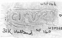 Thumbnail of Rubbing of CICVR die 1 from Wallsend 31K