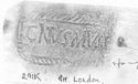 Thumbnail of Rubbing of CINTVSMVS die 1 from Guildhall Museum, London 291K