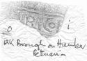 Thumbnail of Rubbing of CRICO die 3 from Brough-on-Humber 12K