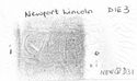 Thumbnail of Rubbing of CVPITVS die 3 from Newport Lincoln D31