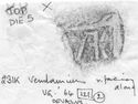 Thumbnail of Rubbing of DEVALVS die 5 from Verulamium 231K