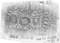 Thumbnail of Rubbing of  DOCILIS 3 die 2 from Carlisle 186K