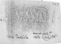 Thumbnail of Rubbing of  DOCILIS 3 die 3 from Carlisle Annetwell St. 131K