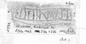 Thumbnail of Rubbing of DOINVS die 1 from Leicester, Redcross St. 239K