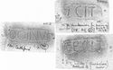 Thumbnail of Group of rubbings of DOINVS die 2A