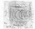 Thumbnail of Rubbing of DRICCIVS die 1 from Brockley Hill 353K