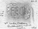 Thumbnail of Rubbing of FECIT No. 2 die  from London, Guildhall Museum 4K