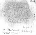 Thumbnail of Rubbing of FECIT No. 9 die  from Itter Crescent, Peterborough 1K