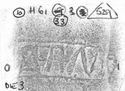 Thumbnail of Rubbing of GRATINVS die 3 from Hartshill_10_H61_33_3_529