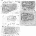 Thumbnail of Group of rubbings of G.ATTIVS MARINVS die 2