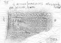 Thumbnail of Rubbing of G.ATTIVS MARINVS die 2 from Wilcote 4K