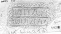 Thumbnail of Rubbing of G.ATTIVS MARINVS die 2 from Leicester 164K