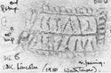 Thumbnail of Rubbing of G.ATTIVS MARINVS die 6 from Lincoln 13K