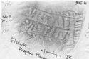 Thumbnail of Rubbing of G.ATTIVS MARINVS die 6 from Skipton Museum 2K