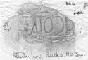 Thumbnail of Rubbing of ICOTASGVS die 2 from Stanton Low Bucks